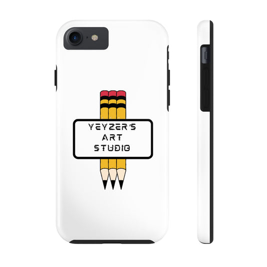 Art Studio Tough Phone Cases - Protective Cover, Artist Gift, Customizable Design, Creative Accessories, Unique Phone Protection