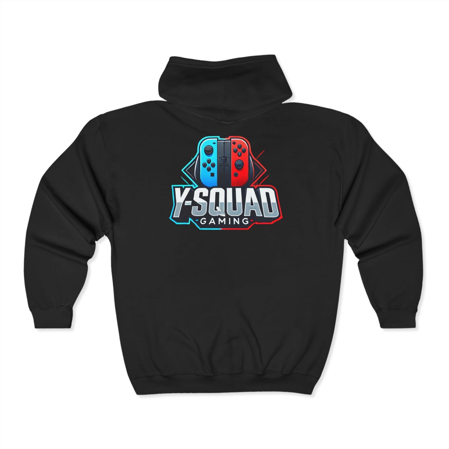 Unisex Gaming Hoodie, Y-Squad Gaming Sweatshirt, Cozy Gaming Apparel, Perfect Gift for Gamers, Comfortable Zip-Up Hoodie
