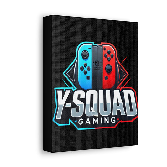 Gaming Wall Art, Y-Squad Canvas Print, Cool Gaming Decor, Video Game Room Art, Gamer Gift Idea, Esports Wall Decor