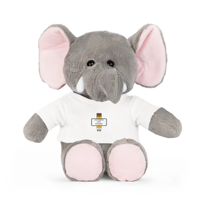 K-Squad Plush Toy with T-Shirt, Soft Bear, Cute Gift, Kids Stuffed Animal, Personalized Keepsake, Birthday Surprise