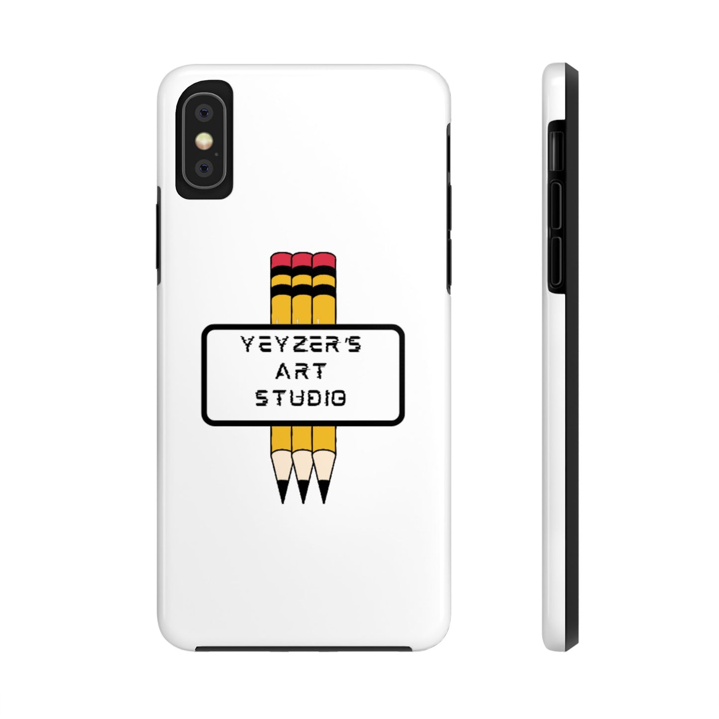 Art Studio Tough Phone Cases - Protective Cover, Artist Gift, Customizable Design, Creative Accessories, Unique Phone Protection