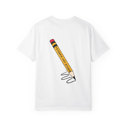 Fantasy Dragon & Art Pencil Unisex Garment-Dyed T-Shirt